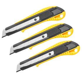 Hy040204n Dowell Box Cutter Utility Knife Retractable Snap Off Blades Hobby 3 Pack For C Hy040204n Dowell Box Cutter Utility Knife Retractable Snap Off Blades Hobby 3 Pack For C
