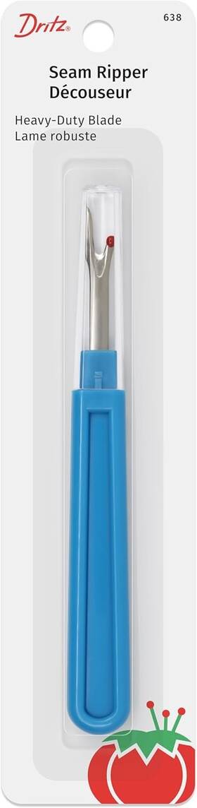 Dritz 717356244889 638 Deluxe Seam Ripper Blue 1-pack