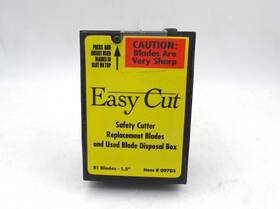 Easy Cut 789797097034 09703 Replacement Blades For Safety Carton Cutter 81-pack