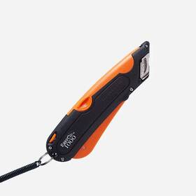 Easy Cut 850053177057 Safety Box Cutter Knife Easycut Tool For Work Cutting 1000 Orange