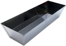 Edward Tools 027132856367 13 Inch Steel Mud Pan - Sheared Edges For Easy Knife Cleaning Perf Edward Tools 027132856367 13 Inch Steel Mud Pan - Sheared Edges For Easy Knife Cleaning Perf