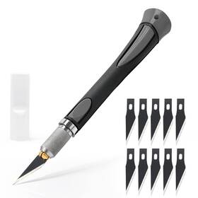 Ehdis 173gy Precision Hobby Knife Set Utility Craft Kit With 10pcs Blades For Art