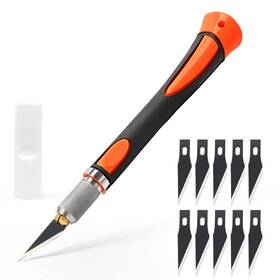 Ehdis 173or Precision Hobby Knife Set Utility Craft Kit With 10pcs Blades For Art