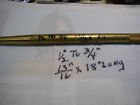 El1316-1 Unbranded Custom Made Brass Drift Punch Tapere In Usa El1316-1 Unbranded Custom Made Brass Drift Punch Tapere In Usa