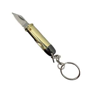Elitedge 618528549897 44 Magnum Bullet Knife With Keychain Ebay
