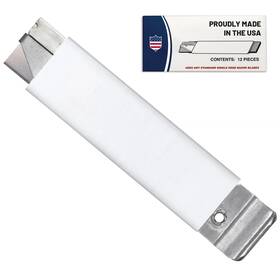 Entrust Pro 850009354969 Box Cutter Utility Knifes 12 Pack Bulk Retractable All Metal Design - Made