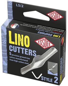 Essdee 060127183111 1.5mm Linoleum Cutter Tool - No. 2 Size Lino Blades High Carbon Steel