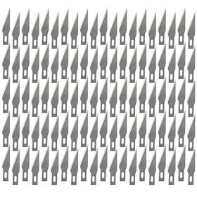 Eucatus Best Products & Gifts 817244024781 Premium Usa-made Steel Hobby Knife Blades Mega Bulk 100 Pack. Save Time And S