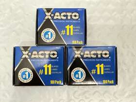 Epix621 Exacto Speedball Road 300 #11 Blades For X-acto Knife Replacement Light Duty Hobby Arts&craft X621 Epix621 Exacto Speedball Road 300 #11 Blades For X-acto Knife Replacement Light Duty Hobby Arts&craft X621