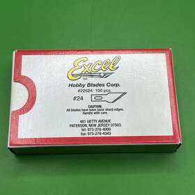 Excel 098171226244 22624 Deburring Knife Blades #24 - Usa 100pc
