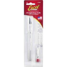 19001 Excel K1 Knife Set With Cap And 5 Blades