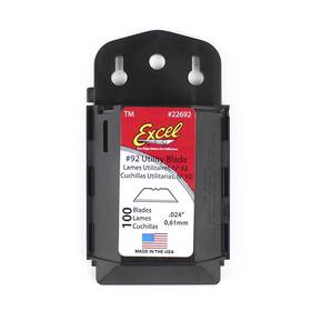 Excel 22692 Blades - #92 Carbon Steel Utility 0.025 Inch Pack Of 100