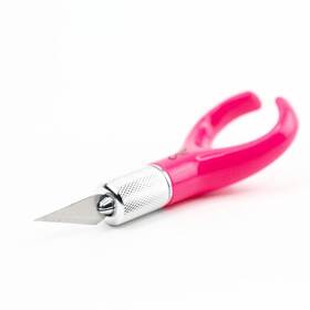 Excel Blades 098171160722 K71 Fingertip Craft Knife 7-inch Ergonomic Hobby With Fi