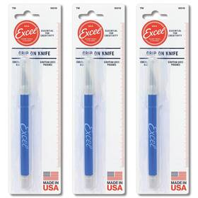 Excel Blades 098171920197 Soft Grip Craft Knife Set Fine Point Angled For Precision C Excel Blades 098171920197 Soft Grip Craft Knife Set Fine Point Angled For Precision C