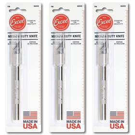 Excel Blades 098171930028 K2 Medium Duty Aluminum Hobby Knife With #24 Blade Made In The Usa Precisio