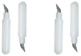 20064-2 Excel Blades 360 Swivel Blade Craft Knife Set Of 4 High-carbon Steel Precision #64 Repla