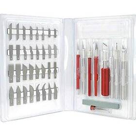 Excel Blades 83231 Super Deluxe Precision Craft Knife Bulk Set Hobby With 46 Sharp B