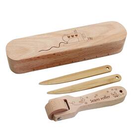 Fb-293-p Fbshicung Seam Roller Beech Wood Tailors Clapper Flattening Burlywood Fb-293-p Fbshicung Seam Roller Beech Wood Tailors Clapper Flattening Burlywood
