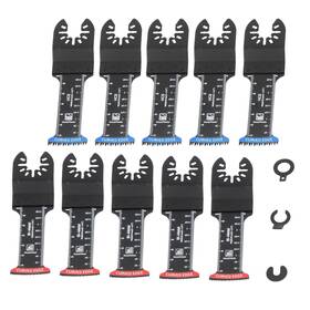 In4928625al Findmall 10 Pcs Extra Long Oscillating Saw Blades Curved Edge Bi Metal Japanese Teeth
