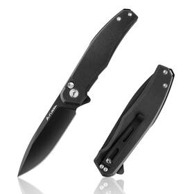 Flissa F014066aj Folding Pocket Knife 4.5 Inch G10 Handle Edc With D2 Steel Blade B