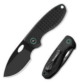 Flissa F014128a Small Folding Pocket Knife 2.4 Inch D2 Steel Blade Edc With