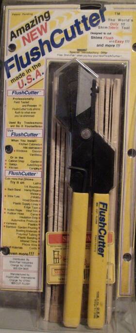 06294 Flush Cutter Wood Shim With 14 Shims Made In The Usa