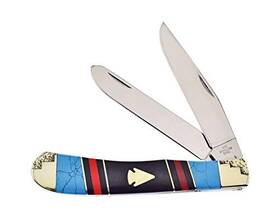 Fshs108ah Frost Cutlery Arrowhead Trapper Blue Fshs108ah Frost Cutlery Arrowhead Trapper Blue
