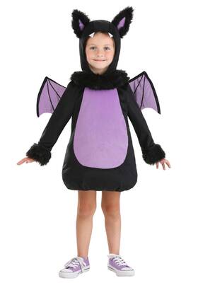 Fun Costumes Fun2522td Bubble Bat Toddler Costume - 18 Months Black Mo