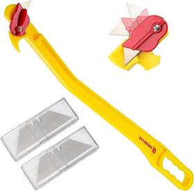 Dt220802 G Greenly-ag 29 Inch Hay Knife With 20 Blades Net Wrap And Baling Twine Cutter Hooks For
