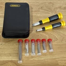 General 706-011 X-acto Precision Interchangeable Knife Set 20 Blades 756-011
