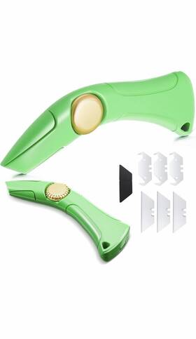 General 850077154041 Cuchillo Profesional De Gancho Y Hoja Recta Para Techos
