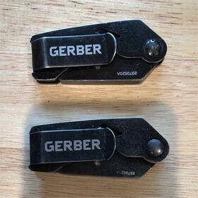 8970520a Gerber Prybrid Folding Utility Knife Pry Bar Black Lot Of 2 8970520a/21a