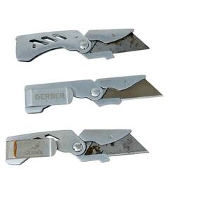 Gerber 89712203 Eab And Lite Folding Pocket Knife Stainless Steel Utility 3 Pcs