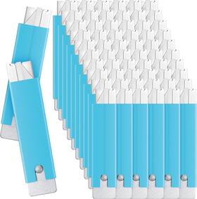 Mul-gisafai-899 Gisafai 60 Pieces Box Cutters Bulk Retractable Cardboard Mini Boxes
