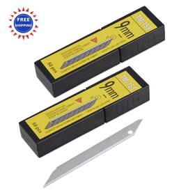Gomake 676422203116 100pcs Knife Replacement Blades 30 Degree 9mm Snap Off