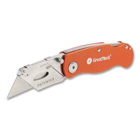 74201 Great Neck 3.5 Inch Aluminum Handle Quick Change Lock Back Utility Knife New