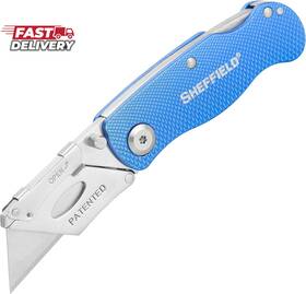 Greatneck Saw 711181560282 Sheffield Folding Utility Knife Accepts Standard Blades Box Cutt Greatneck Saw 711181560282 Sheffield Folding Utility Knife Accepts Standard Blades Box Cutt