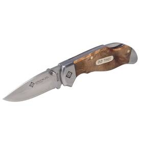 Greenlee 0652-24 Wood Ss Drop Point Pocket Knife Stainless Steel Blade