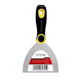 S0910 Grip Tight Tools Stainless Steel Tape Knife 5 Inch S0910 Grip Tight Tools Stainless Steel Tape Knife 5 Inch