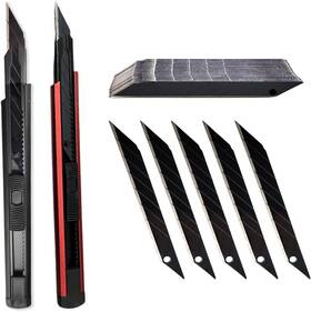 Gwei-309-r Gweitool B 156-50 2pcs Retractable Utility Knife 30 Degree With 50pcs Replacement 9mm Snap Off Uti