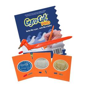 Gyro-cut 634753377807 Genuine Pro Tool Kit Including 3 Blades - Standard Medium And Deep