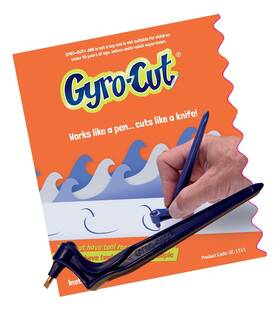 Gyro-cut 634753377845 Genuine Ultimate Craft Tool With Rotating Standard Paper Blade - Stenci