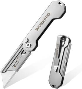 Hangzhou Great Star Industrial Co. Ltd 711181869972 Workpro 3-pack Folding Utility Knife Quick Change Blades Box Cutter Edc Foldab Hangzhou Great Star Industrial Co. Ltd 711181869972 Workpro 3-pack Folding Utility Knife Quick Change Blades Box Cutter Edc Foldab