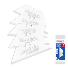 Hardwin 975960331324 Zirconia Ceramic Blades - 5pcs Pack Replacement For Utility Knives Es
