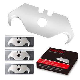 Harita 759532943599 Utility Hook Blades 30 Pack Box Cutter High Carbon Steel Standa Harita 759532943599 Utility Hook Blades 30 Pack Box Cutter High Carbon Steel Standa