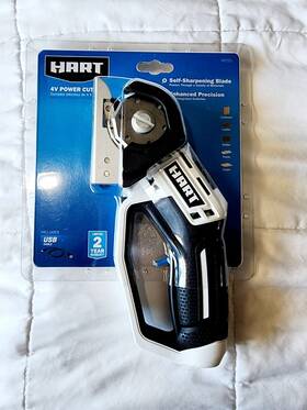 Hart Cs24215d2306585 4v Power Cutter Self-sharpening Blade Enhanced Precision Usb Charging