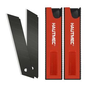 Ht0082-20pc Hautmec 20pcs 25mm Sk2h Ultra Sharp Snap Off Blades Professional Retractable Ht0082-20pc Hautmec 20pcs 25mm Sk2h Ultra Sharp Snap Off Blades Professional Retractable