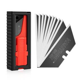 Ht0256 Hautmec Utility Knife Blades 10-pack With Dispenser Standard Replacement Bl Ht0256 Hautmec Utility Knife Blades 10-pack With Dispenser Standard Replacement Bl