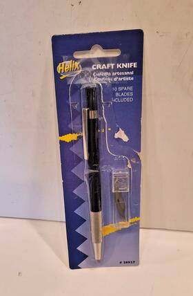 Helix 079252289273 Retractable Craft Knife 28927 With Blades