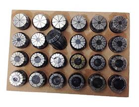 3900-5299 Hhip 1/8 1 Inch Er-40 Spring Collet Set 24 Piece